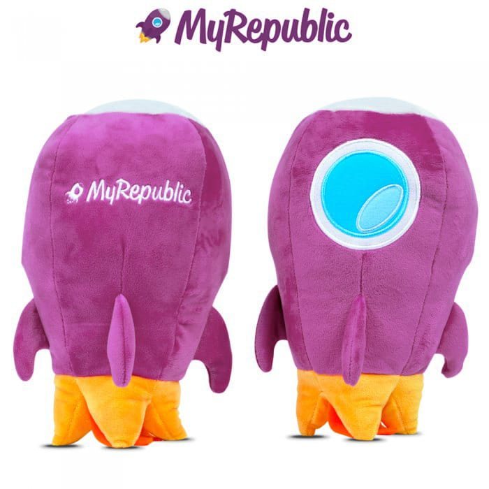 Đồ chơi nhồi bông Plushie tùy chỉnh - in logo thumbnail 3