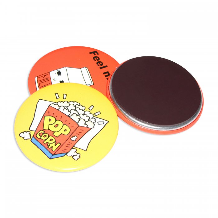 Round Tin Custom Magnet - custom logo thumbnail 2