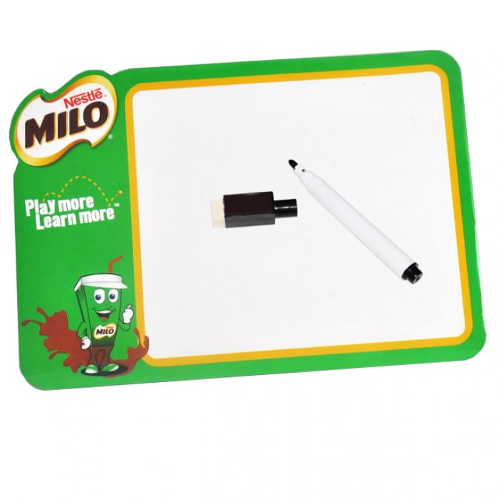 Custom Whiteboard Magnet with Marker Set - in logo