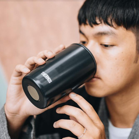 Cốc uống nước an toàn cho máy rửa chén JDP400 có nắp - in logo thumbnail 3
