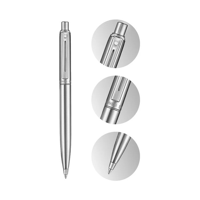 Sentinel Metal - Bút bi Chrome sáng bóng - in logo thumbnail 6