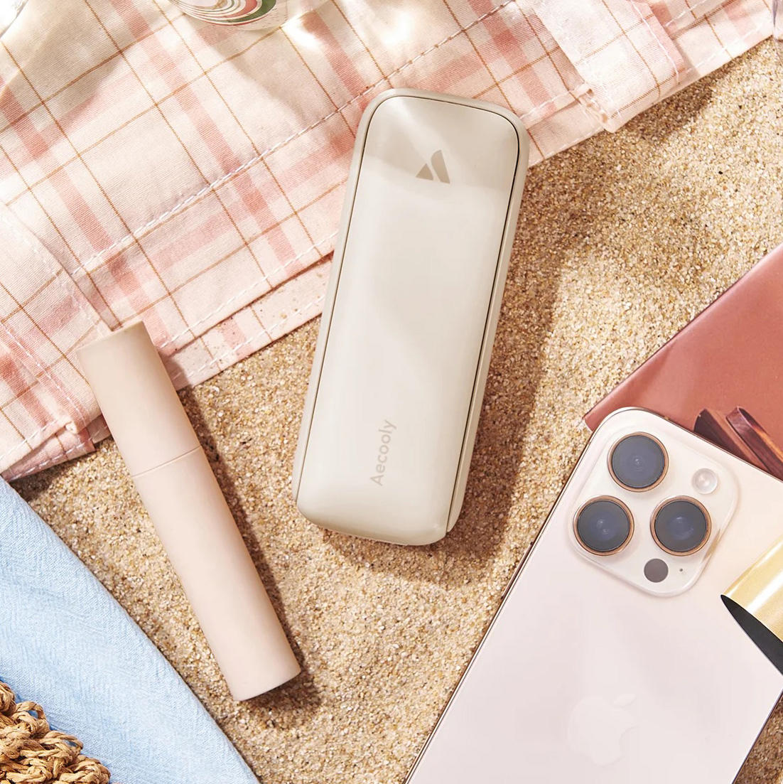 Quạt bỏ túi cầm tay có thể gập lại 2.000mAh - in logo thumbnail 3