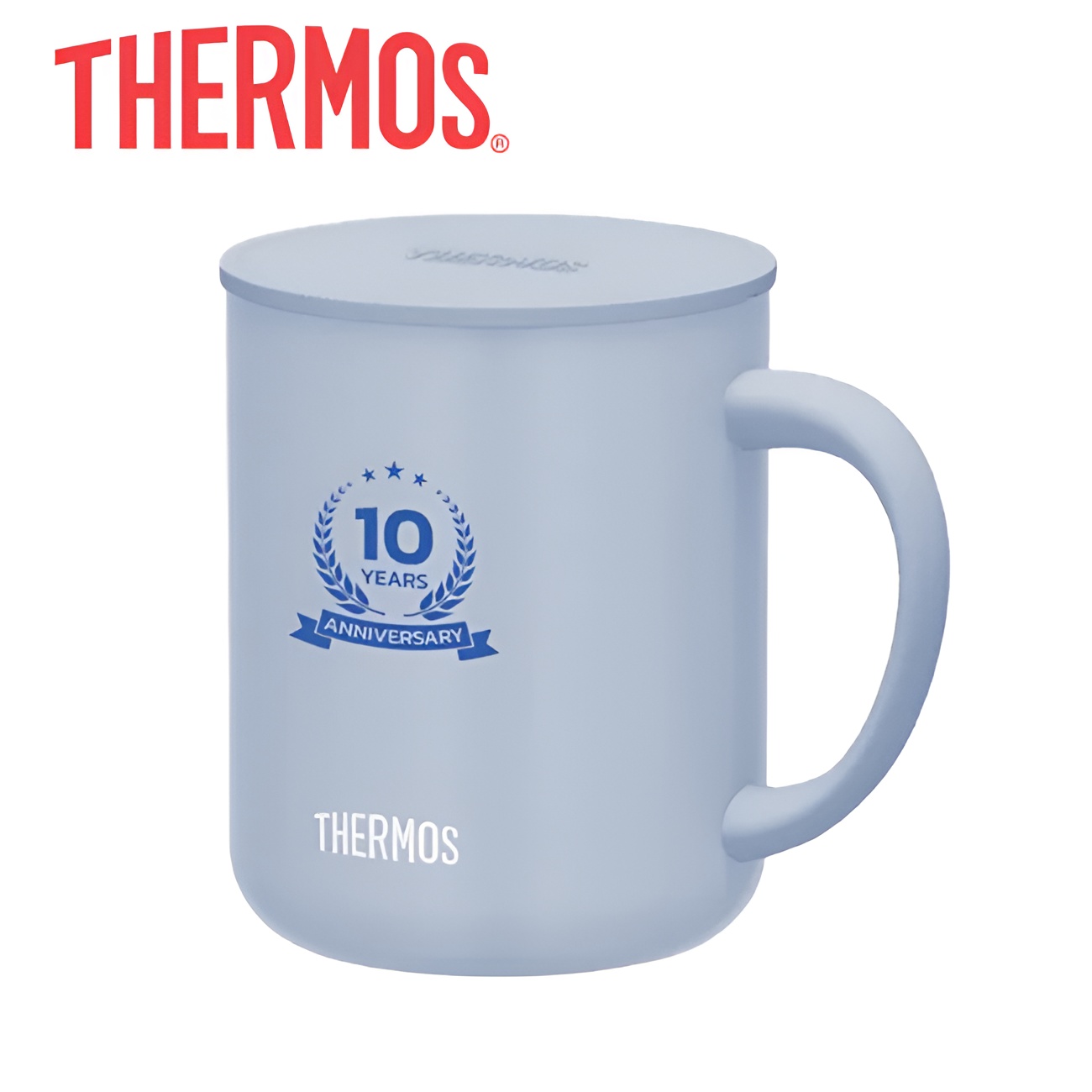 450ml Vacuum Insulation Mug with Handle and Lid - custom logo