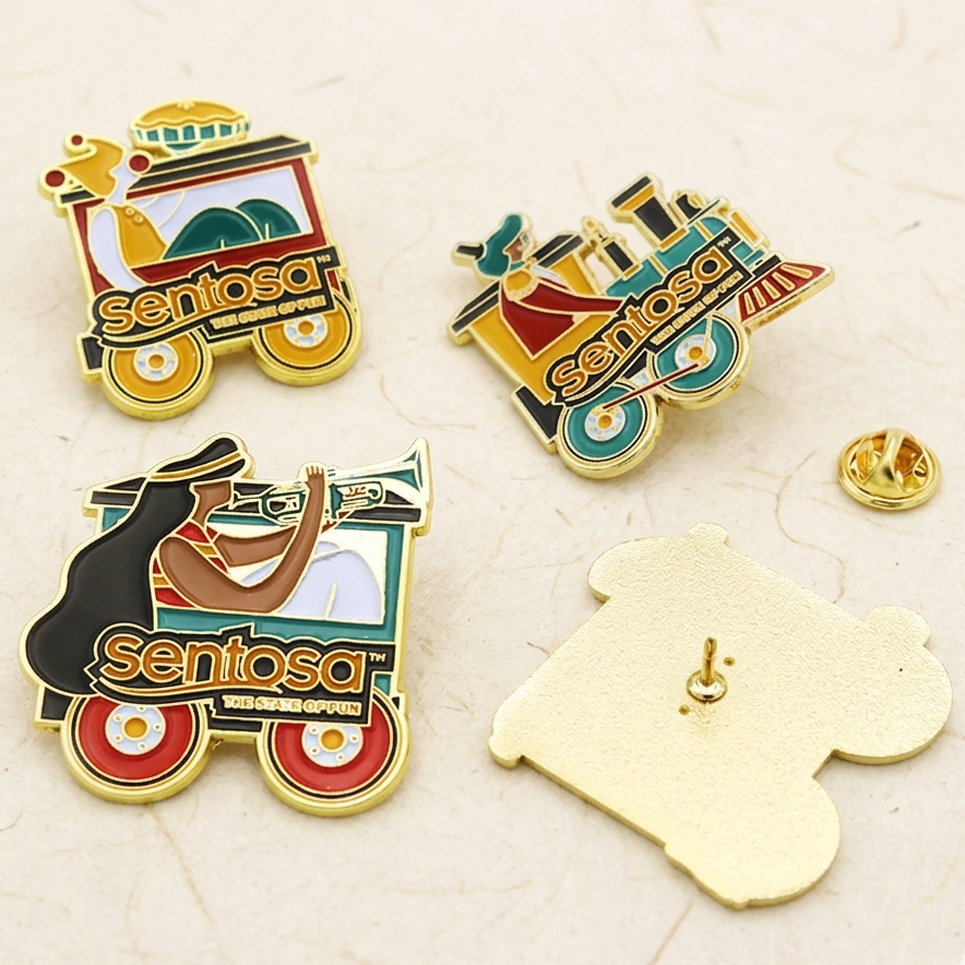 Custom Enamel Pin - custom logo