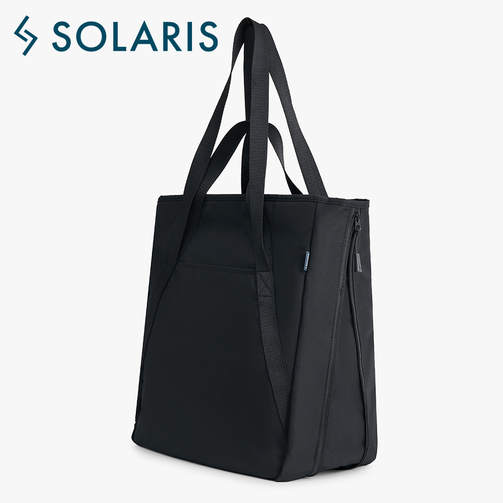 SOLARIS Navro Expandable Tote Bag - in logo