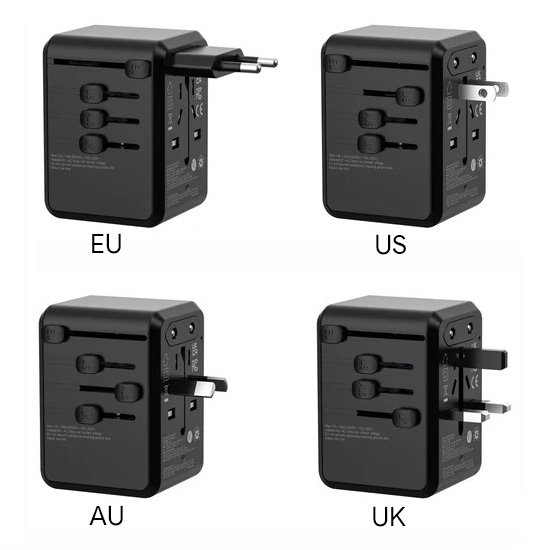 Bộ chuyển đổi du lịch toàn cầu hiệu suất cao GaN 65W PD - in logo thumbnail 4