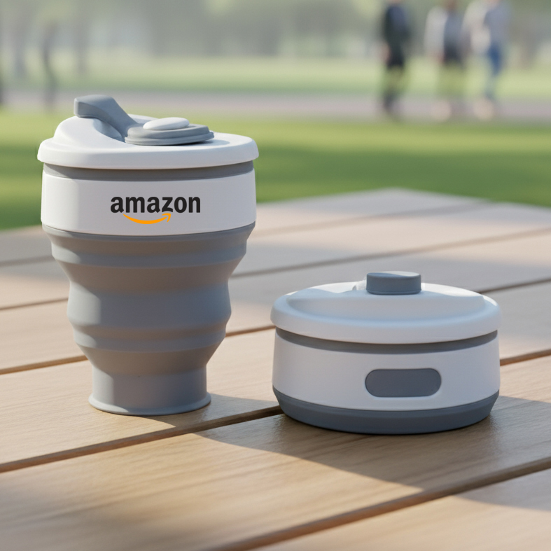 Cốc Gập Gọn 300ml Đa Năng - in logo - Image 1