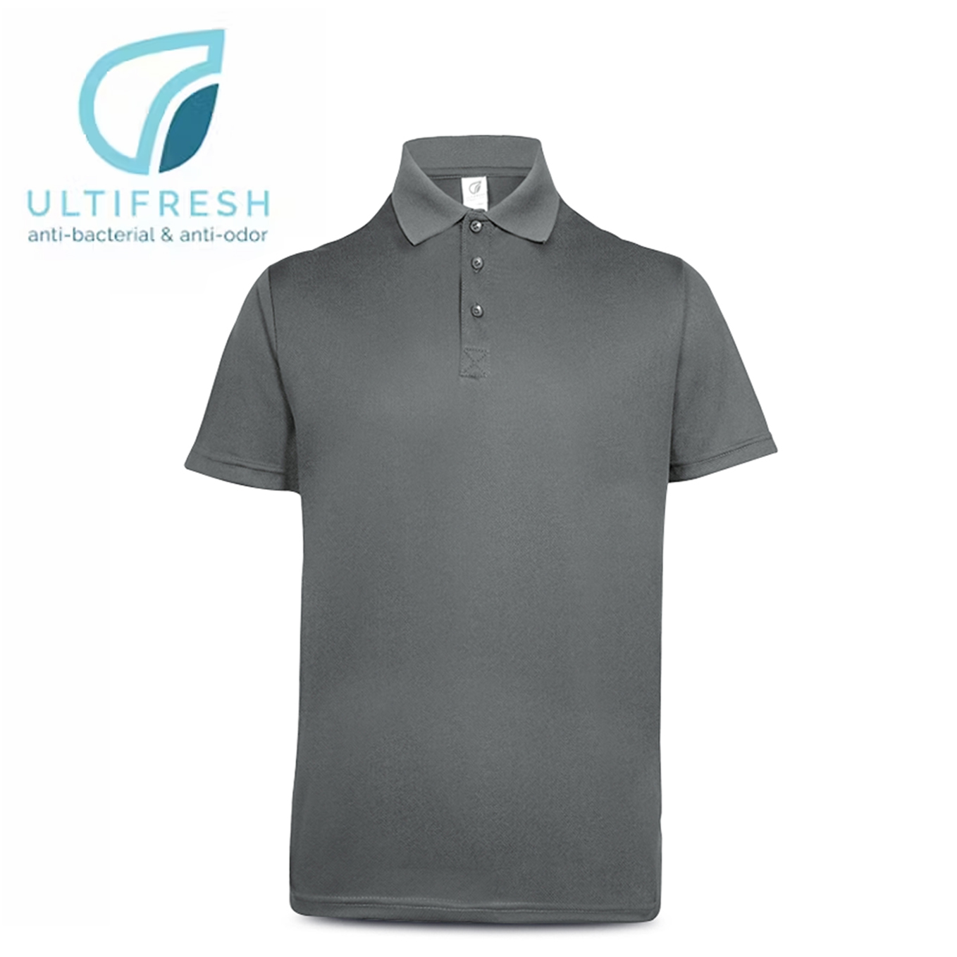 Ultifresh Anti-Odor Dri Fit Polo T-Shirt - custom logo - Image 1