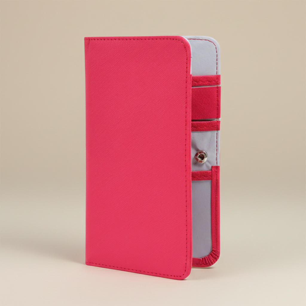 Stylish Leather Travel Organizer - custom logo thumbnail 4