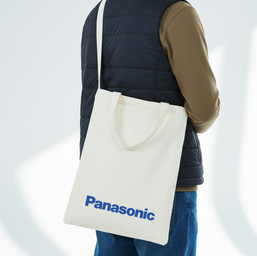 Túi Đeo Chéo Vải Canvas - in logo - Image 1