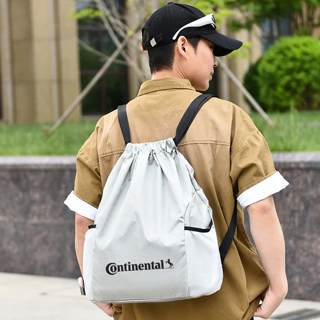 Balo Dây Rút Vải Ripstop - in logo - Image 1