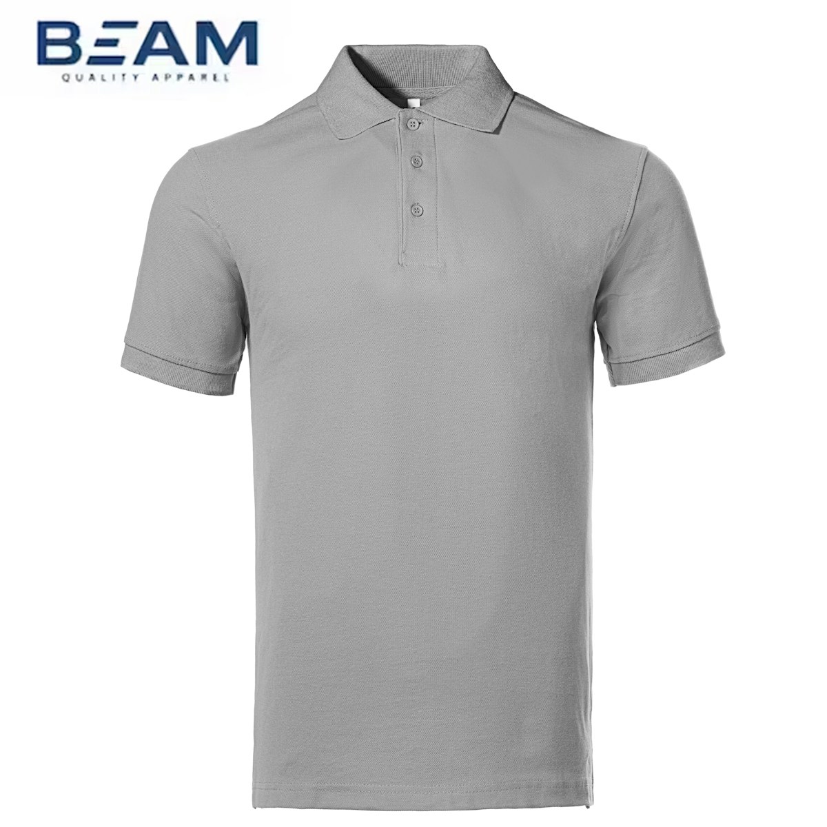 BEAM Lacoste Cotton Polo T-Shirt - custom logo