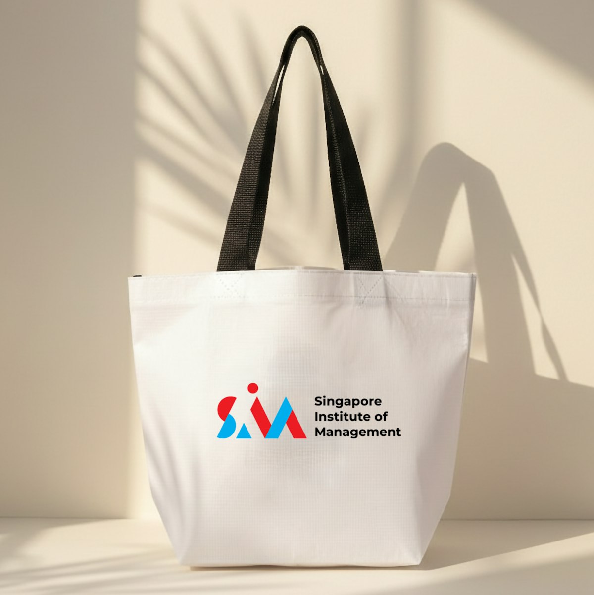 Small RPET Woven Bag with Matte Lamination - in logo