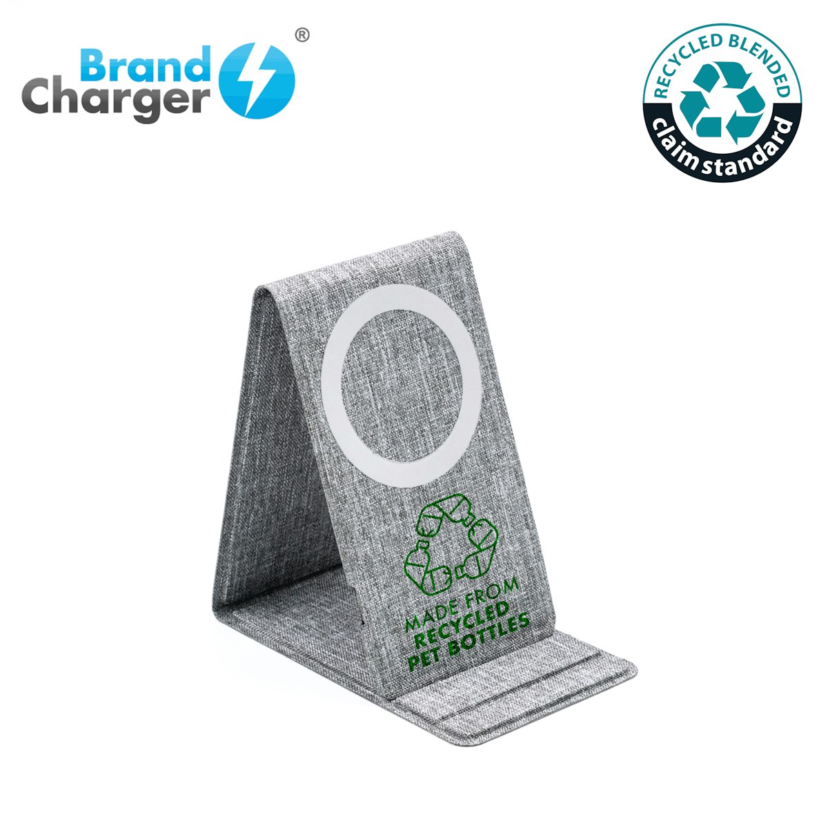 Brand Charger Compact Wireless Charger ( Ascend Charge Eco) - custom logo