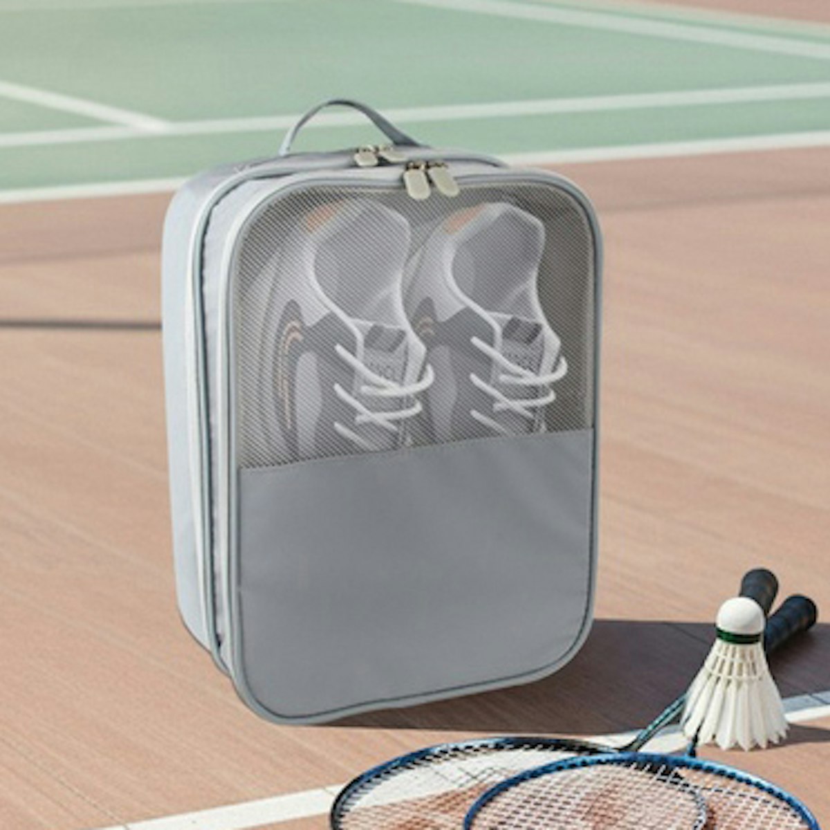 Shift Double Layer Shoe Bag - in logo