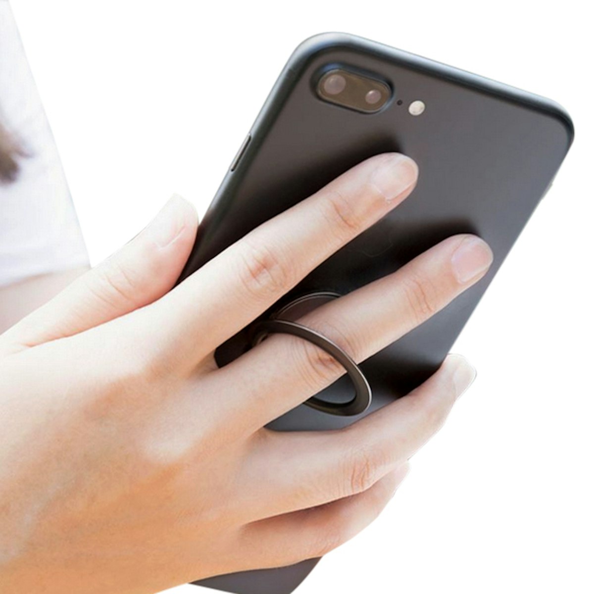 Ultra Flat Ring Phone Stand - custom logo