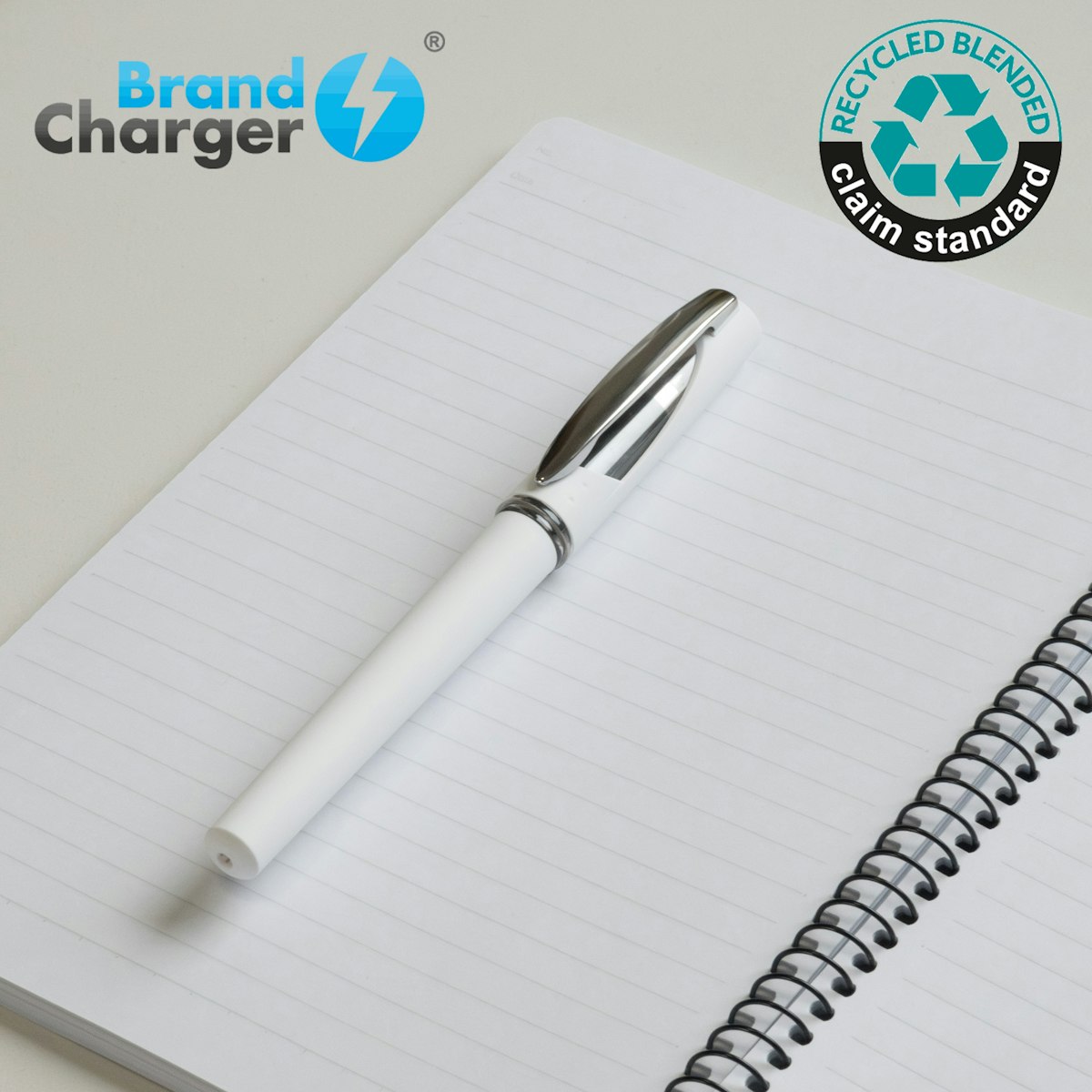 Brand Charger Regal (Recycled ABS Ink Pen) - custom logo