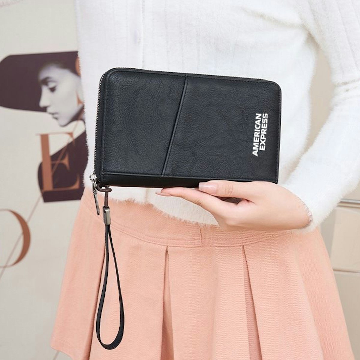 RFID Travel Organiser Wallet - in logo