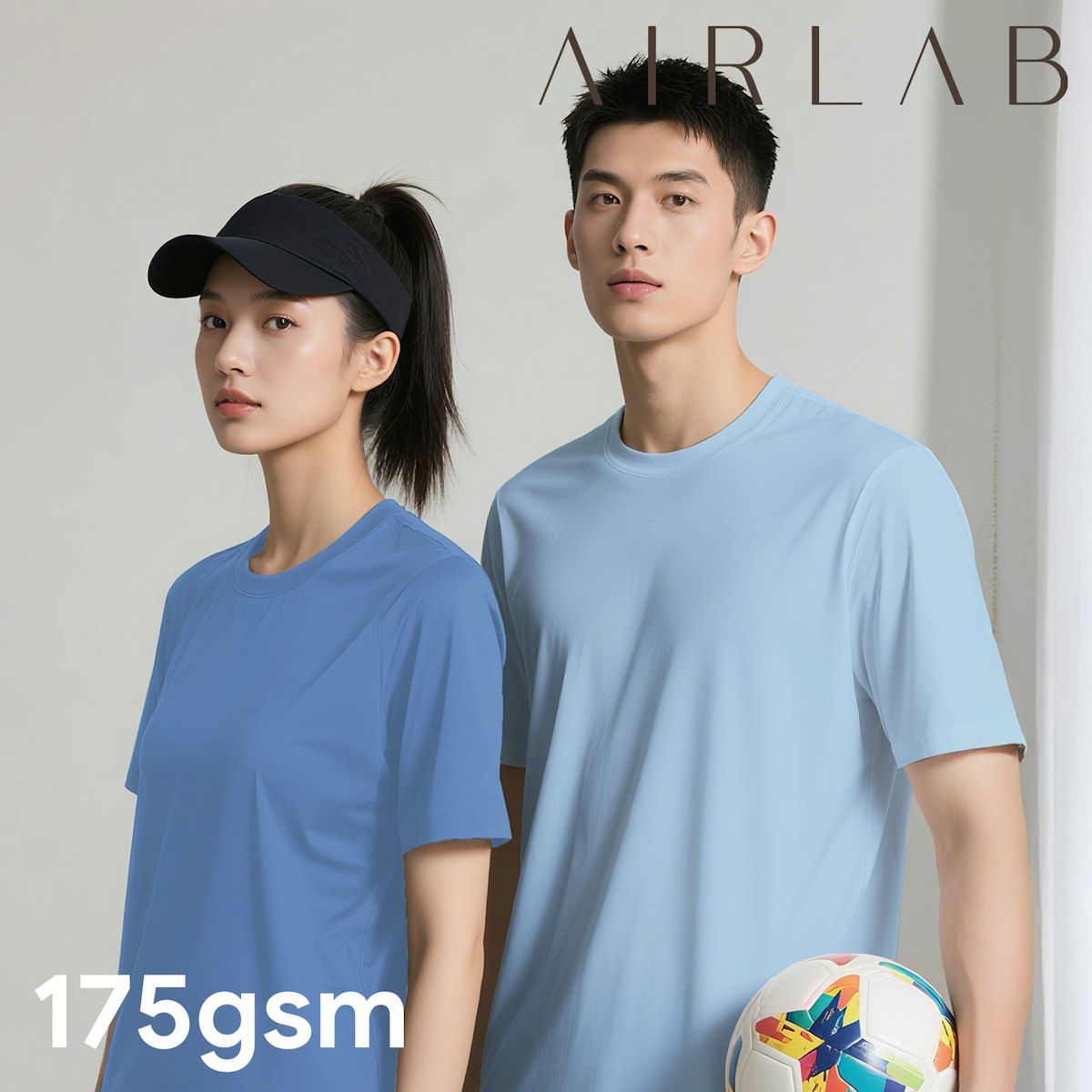 AIRLAB Sora Dri-Fit Round Neck T-Shirt - custom logo