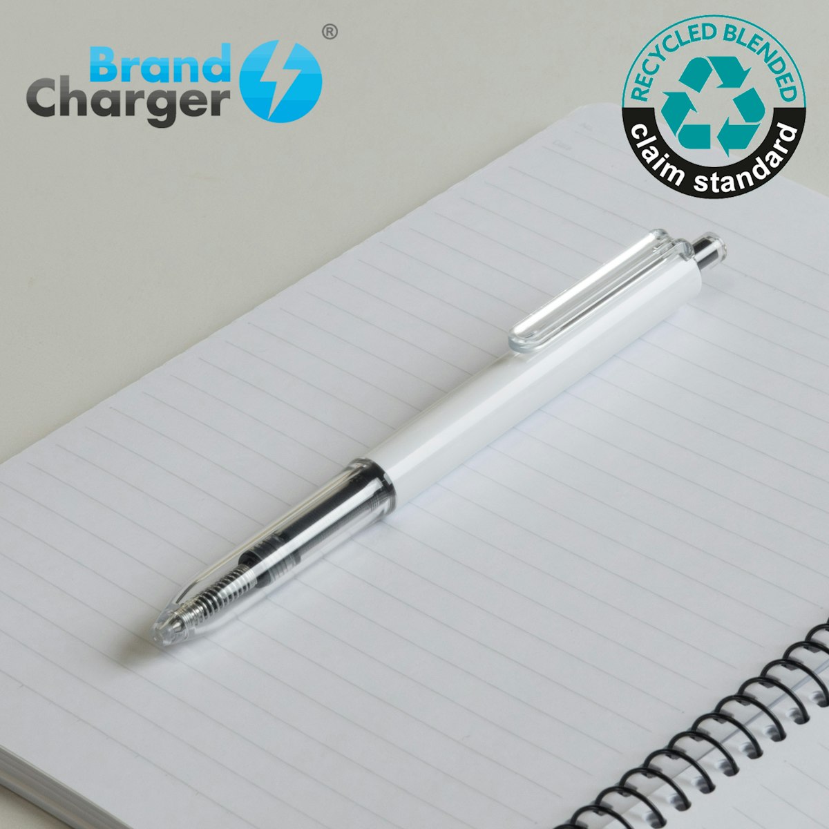 Brand Charger Serene Ink Pen (Silent R-ABS) - custom logo