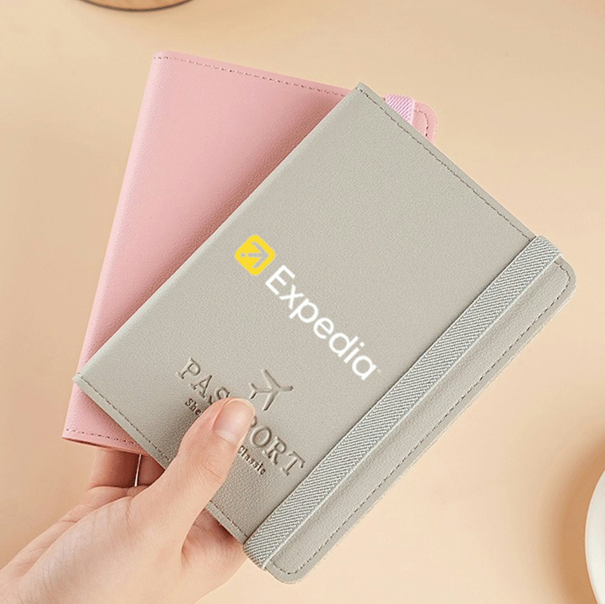 Zoppen PU Leather Passport Cover - custom logo