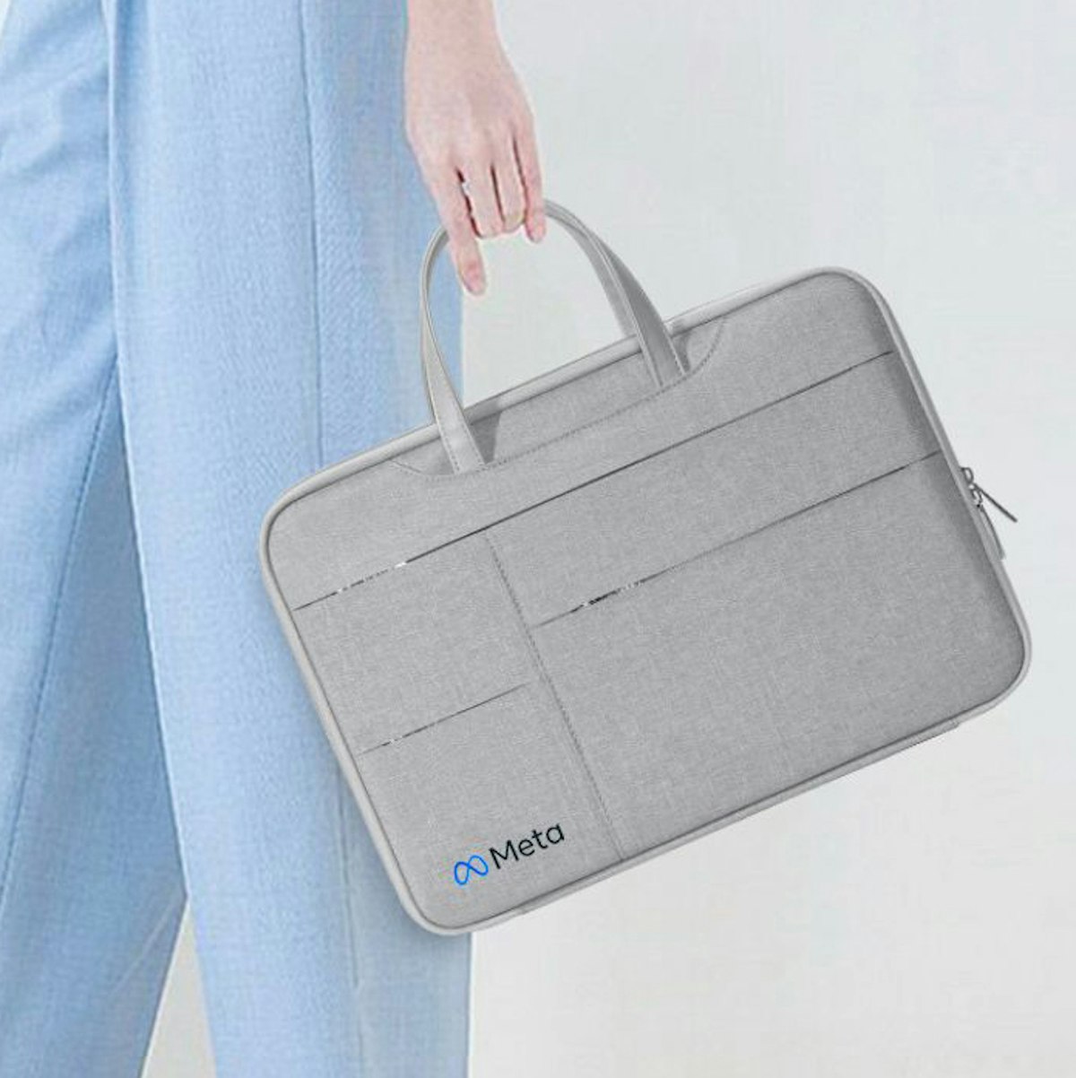 14 Inch Slim 180° Laptop Bag - in logo
