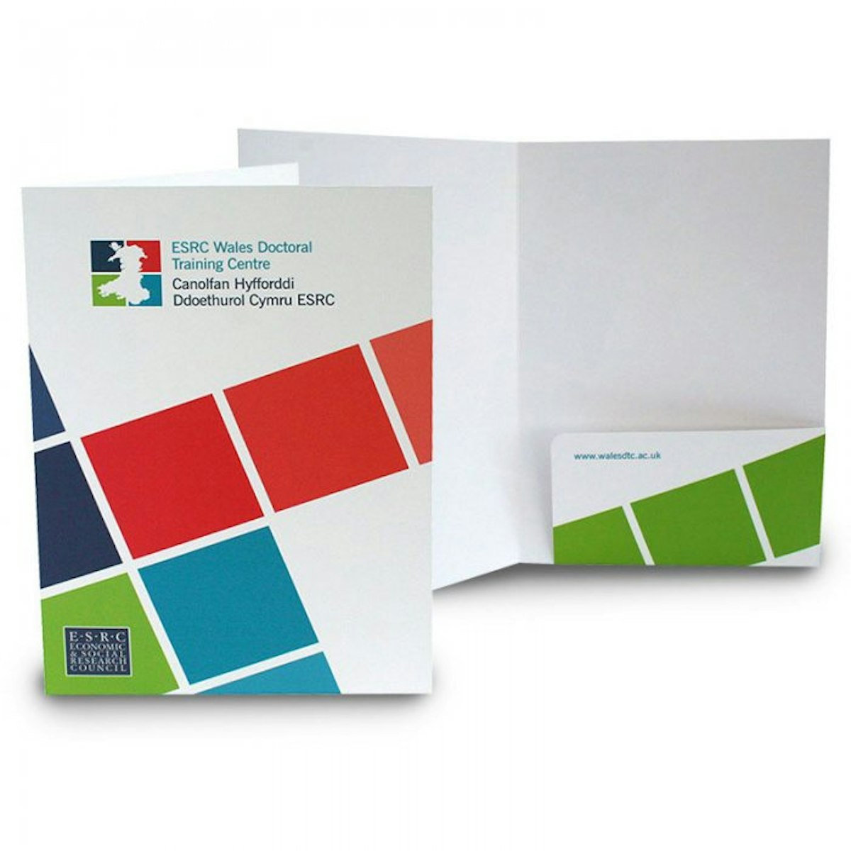 A4 Paper Folder (2 Panels) - custom logo