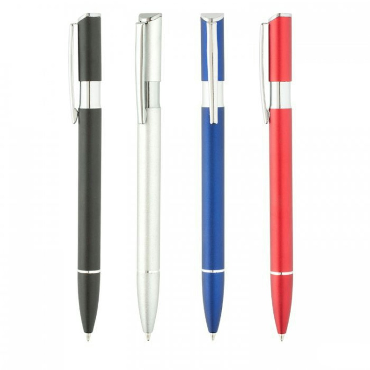 Aluminium Abner Ball Pen (Click-to-Write) - custom logo