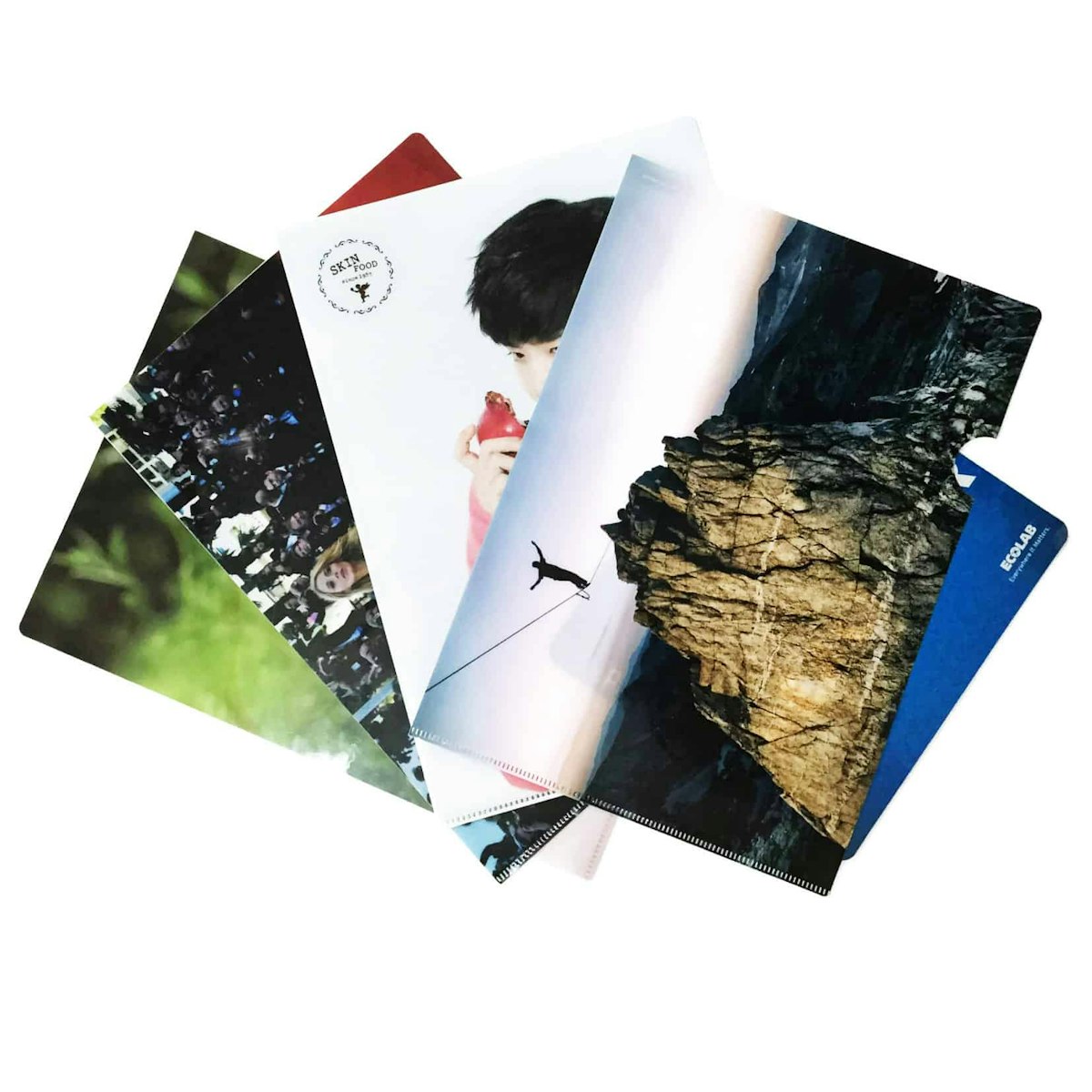 Customised A4 L-Shape File - in logo