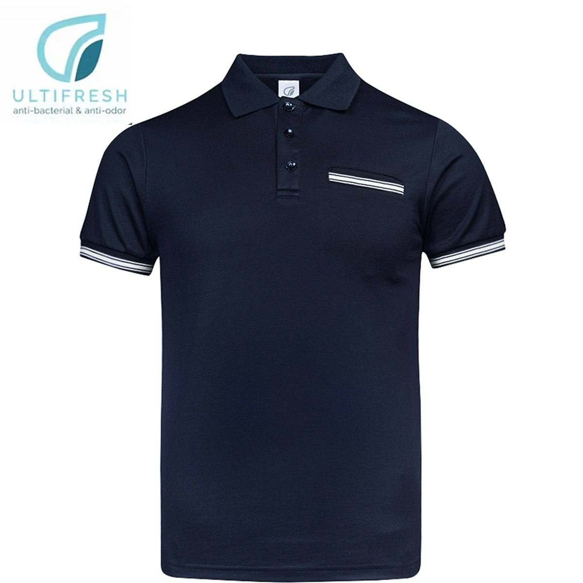 Ultifresh Hybrid Minimalist Polo T-Shirt - custom logo