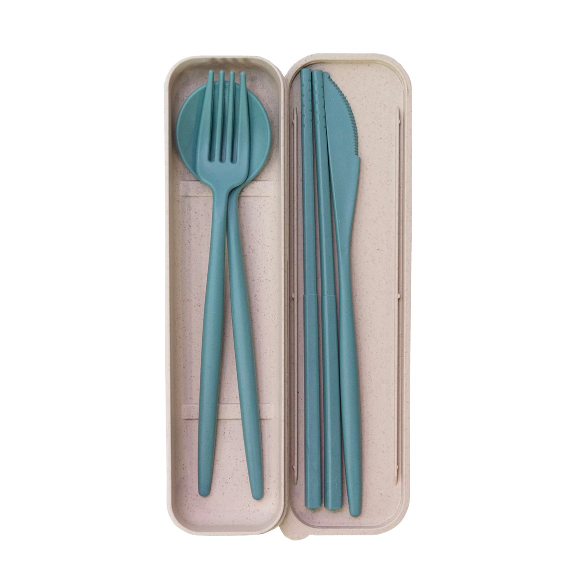 EcoWheat Cutlery Set - custom logo