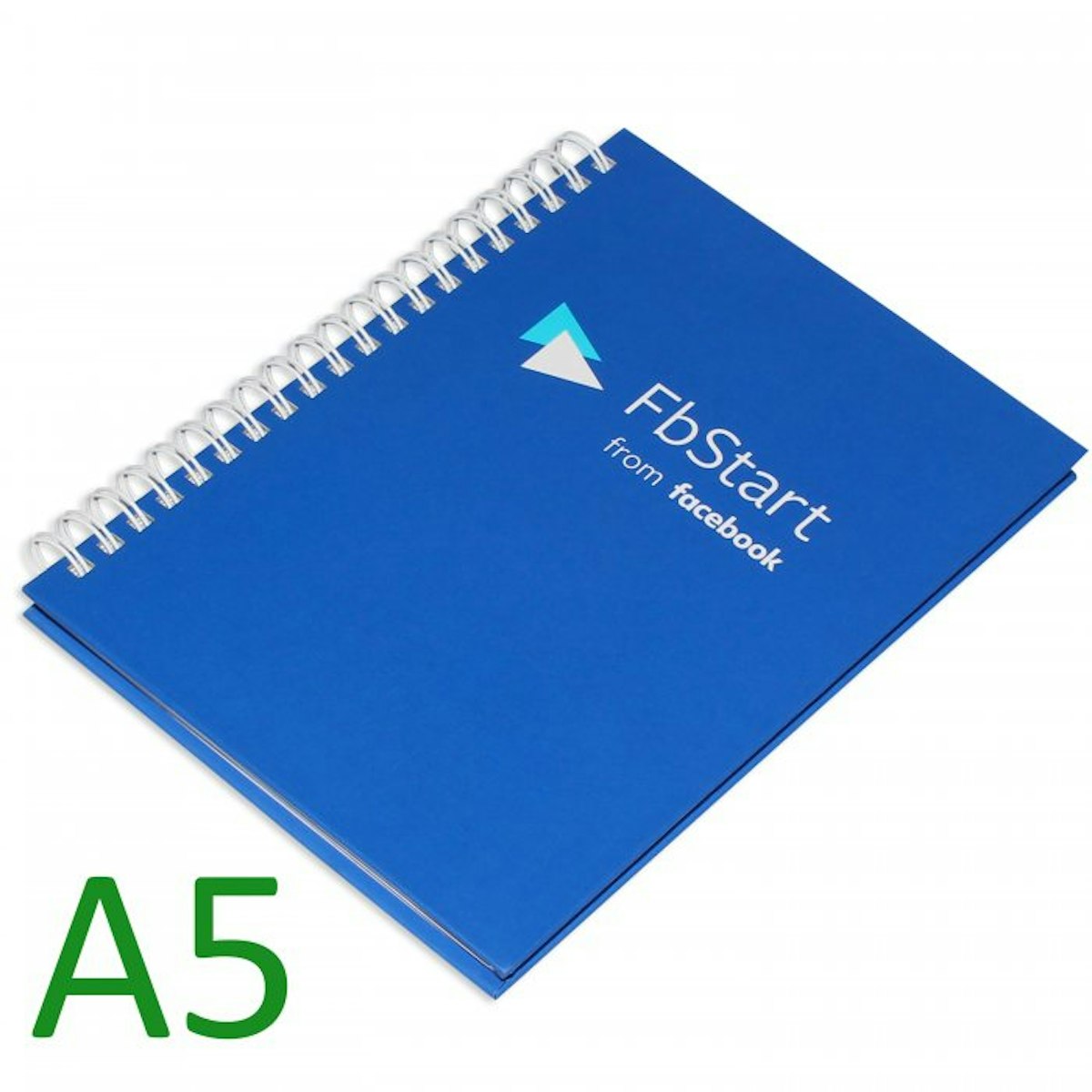 A5 Wire-O Notebook - custom logo