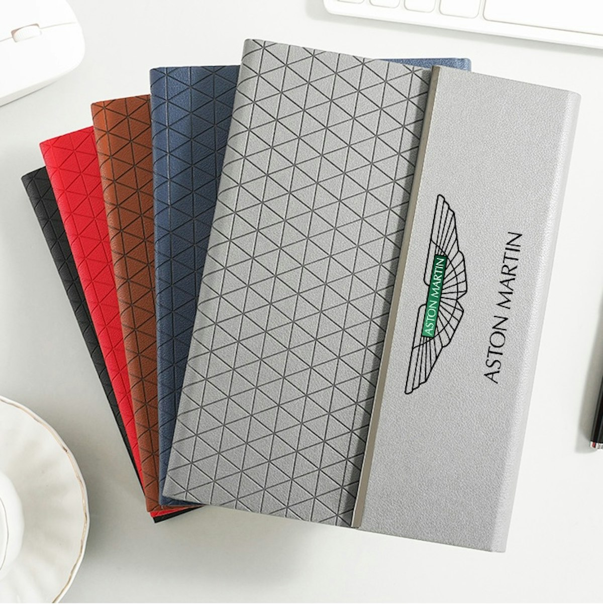 A5 Premio PrismFold Notebook - in logo