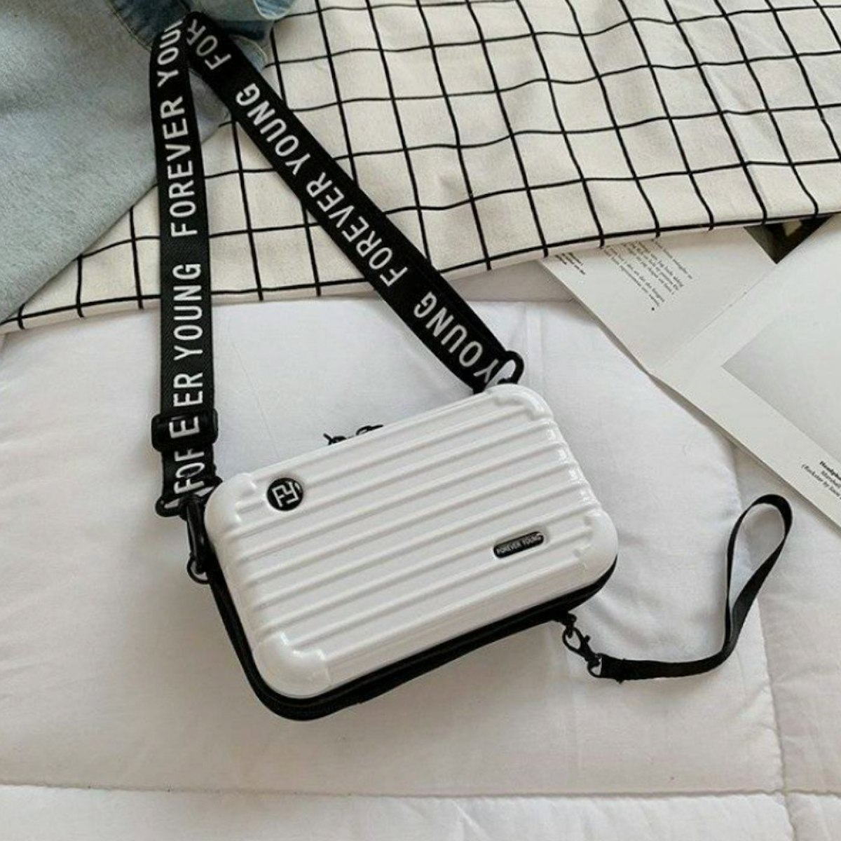 Mini Suitcase Bag - custom logo