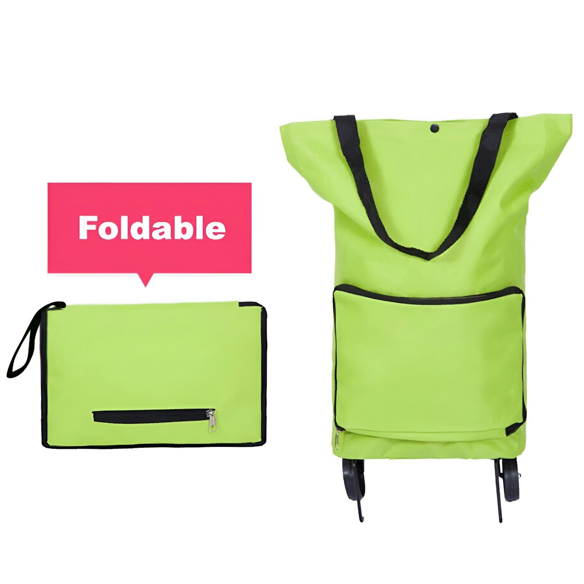 Foldable Trolley Bag - custom logo