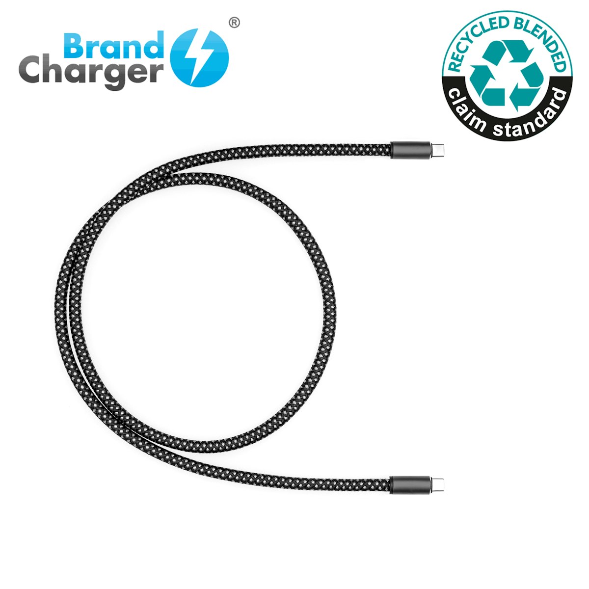 Brand Charger Volt 60W Cable (Type C-to-Type C) - in logo