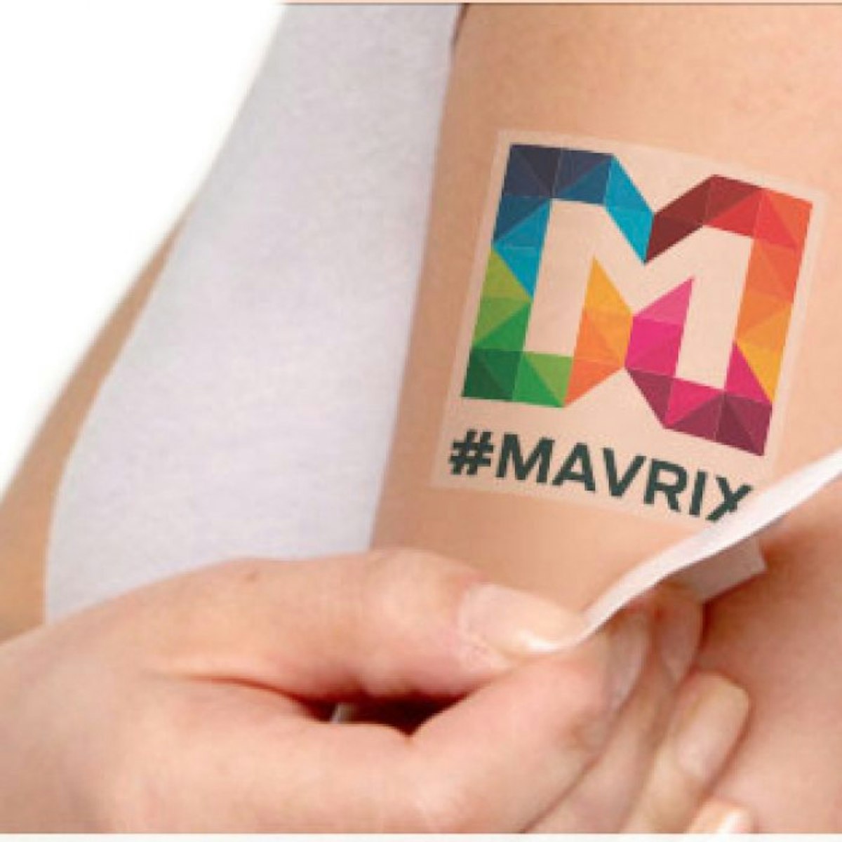 stick on tattoo - in logo