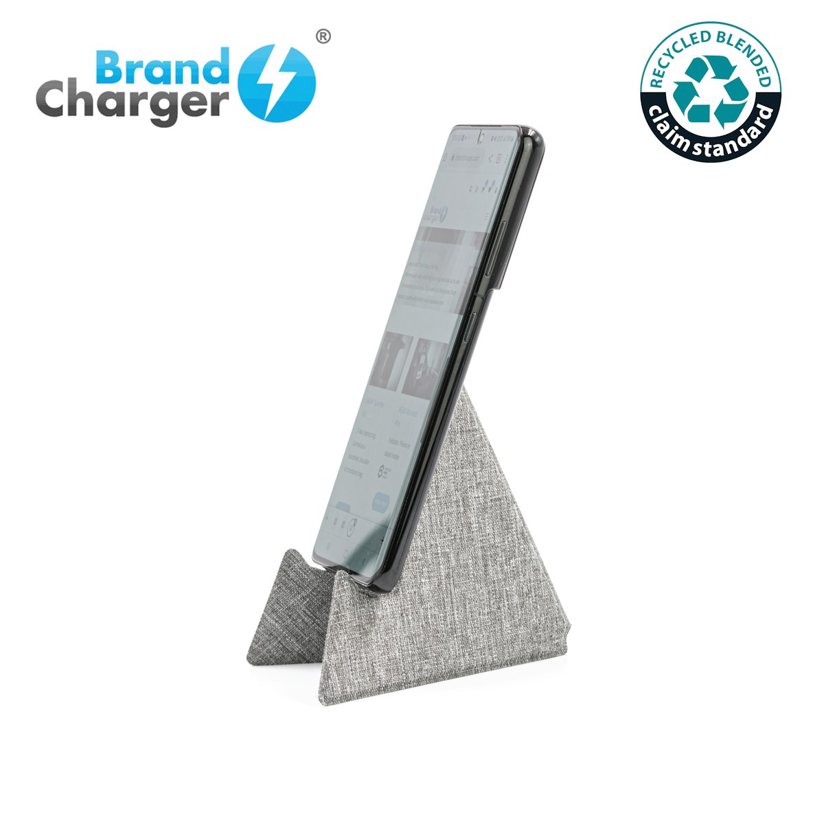Brand Charger Ascend Mini ( RPET Phone Holder ) - custom logo