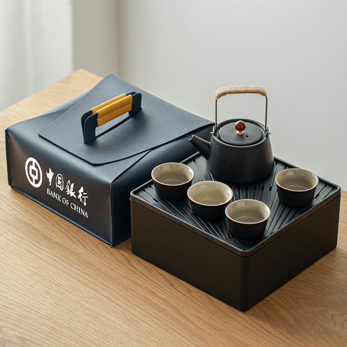 Elegant Tea Set in Gift Box - custom logo
