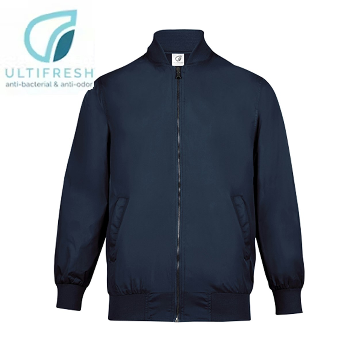 Ultifresh Anti-Odor Bomber Jacket - custom logo