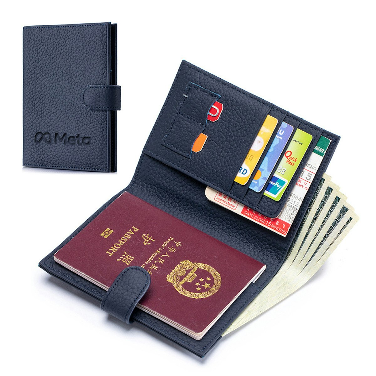 Tarmac RFID Blocking Travel Wallet - in logo