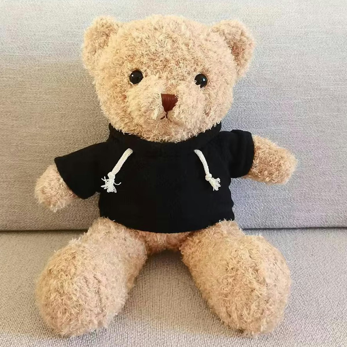 Hoddie Teddy Bear (30cm) - custom logo