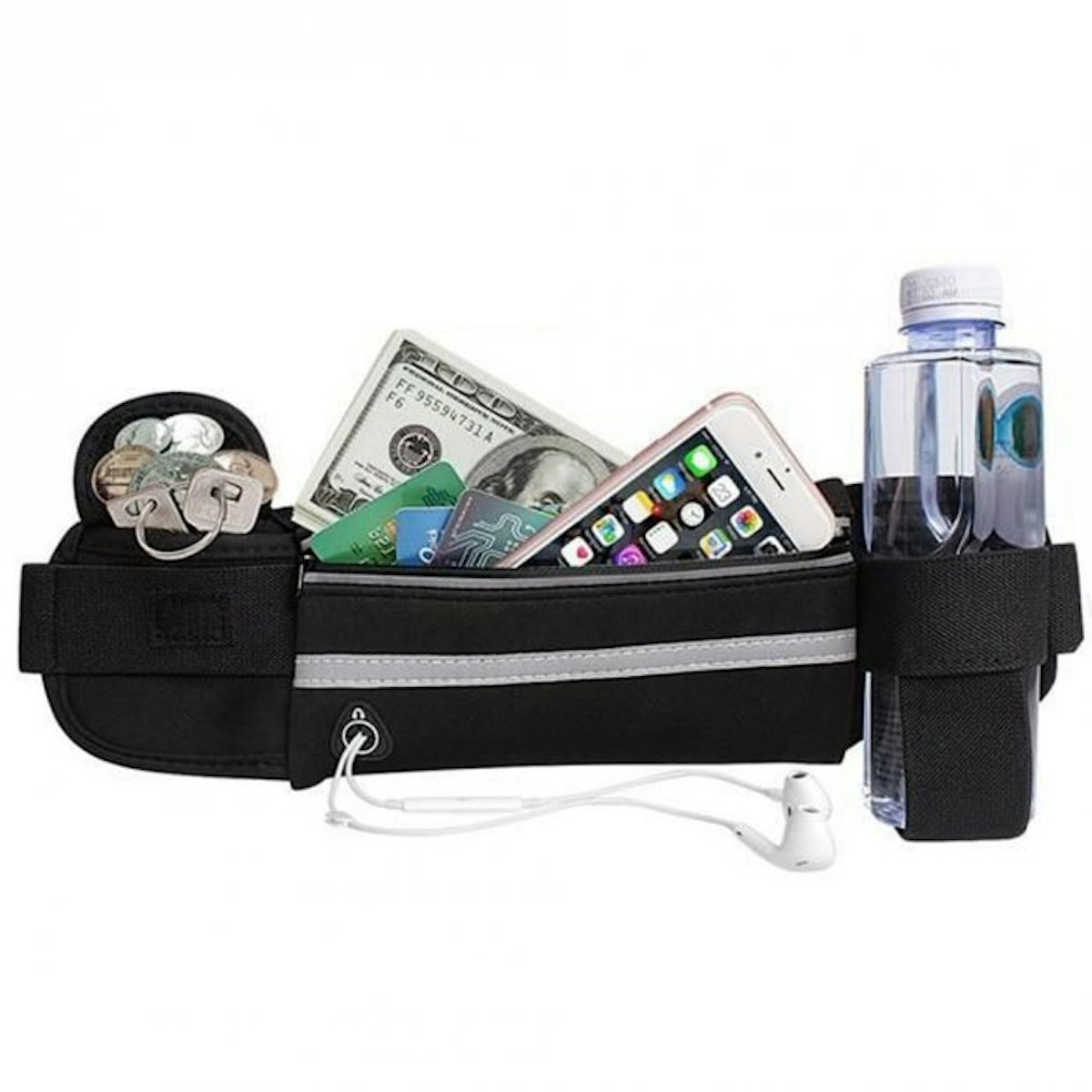 Multipurpose Sports Waist Pouch - in logo