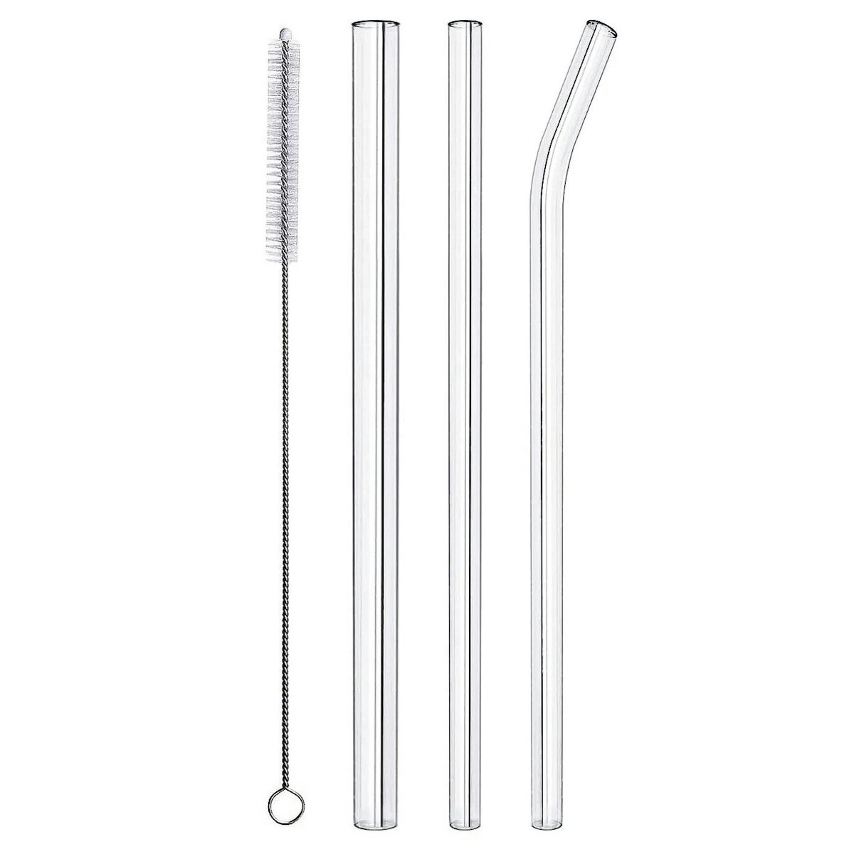 Glass Straw - in logo