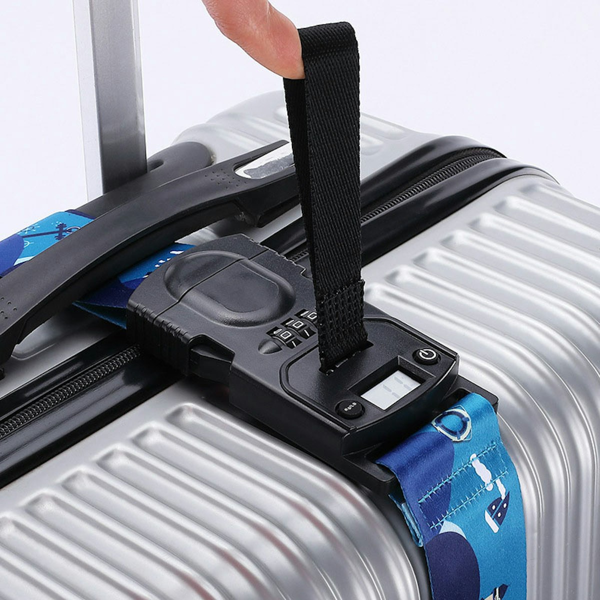 Luggage Strap with Lock and Weighing Scale - custom logo