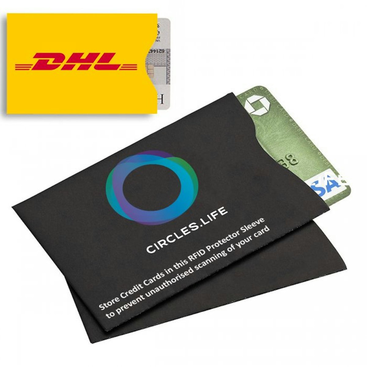 Customised Anti RFID Card Protection Sleeve - custom logo