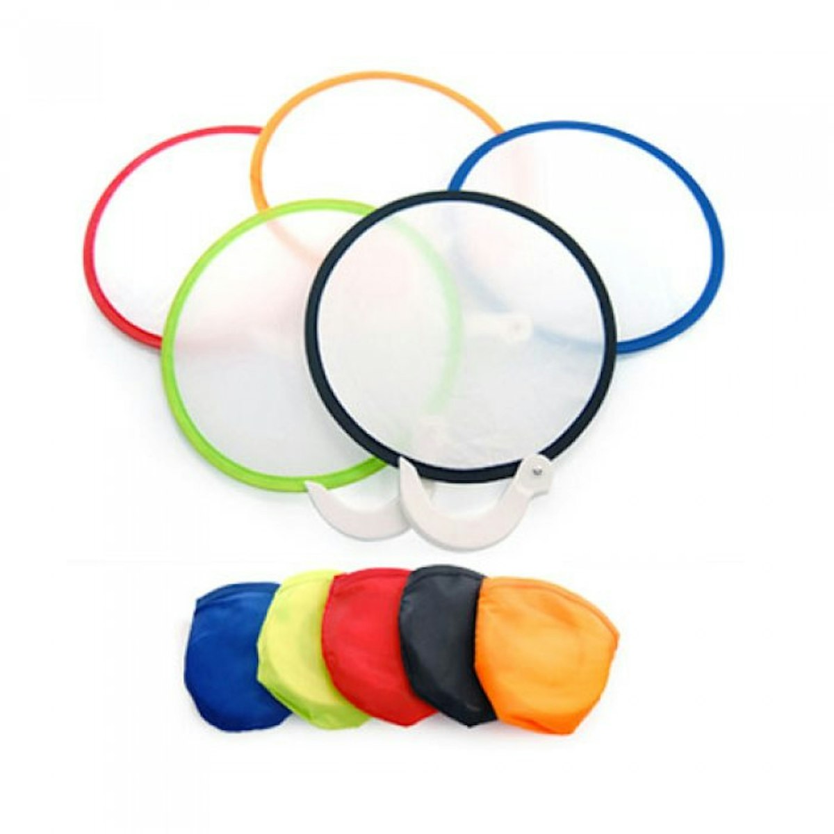 Foldable Fan With Handle - custom logo