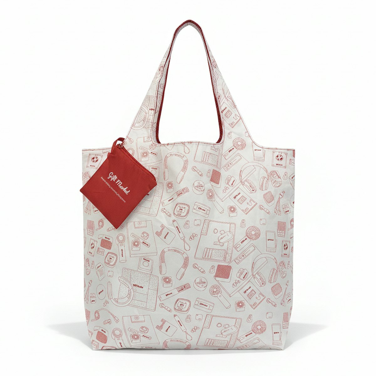 Premium Foldable Swag Bag with Pouch - in logo