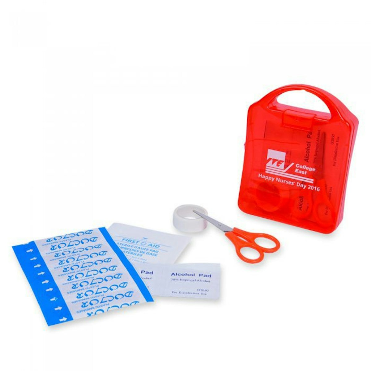 Compact First Aid Kit - custom logo