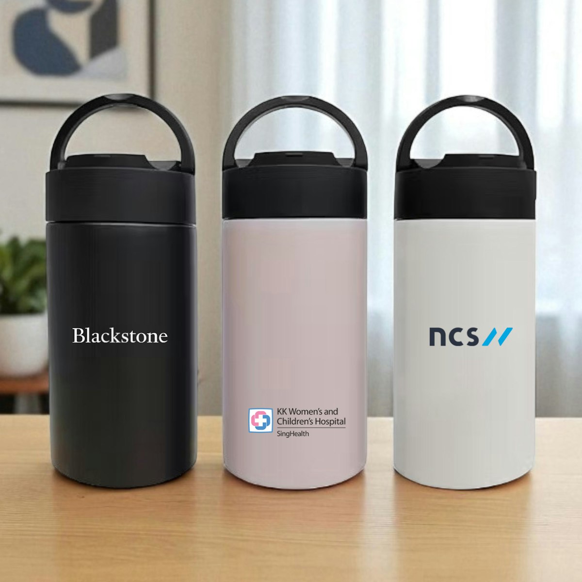 300ml Standy Stainless Steel Vacuum Flask - custom logo